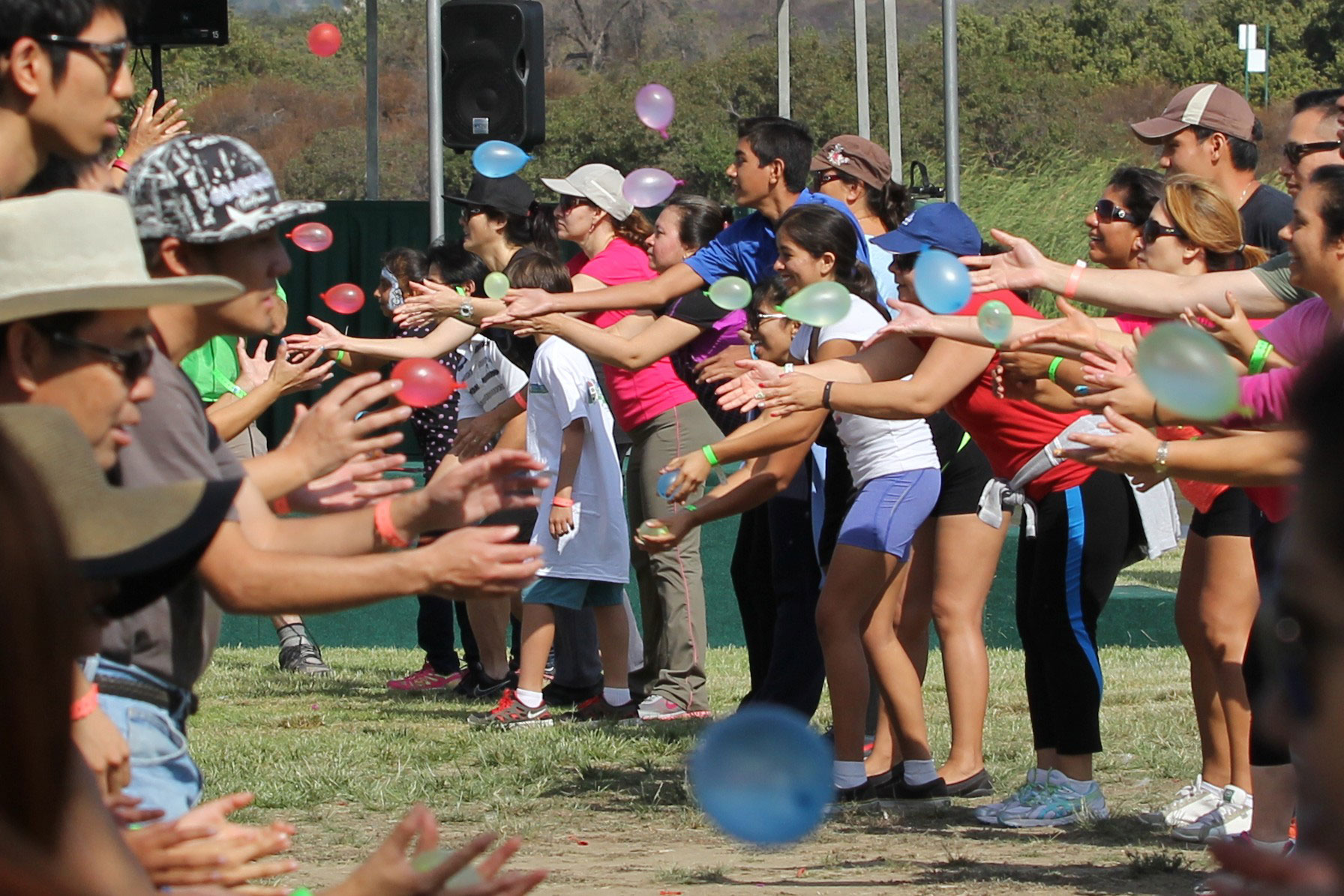 water balloon game