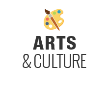 Arts and culture icon and logo